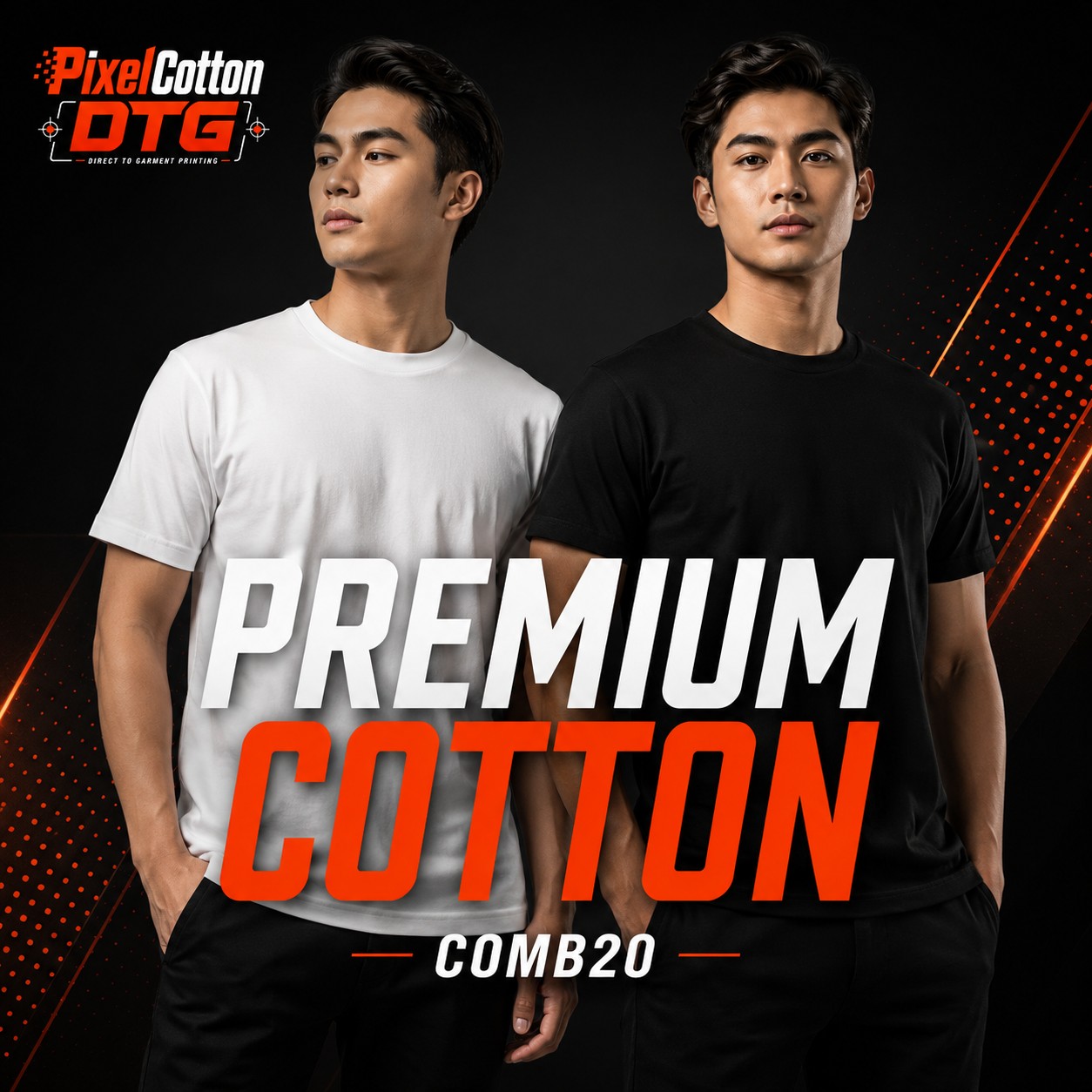 Premium Cotton PixelCotton DTG